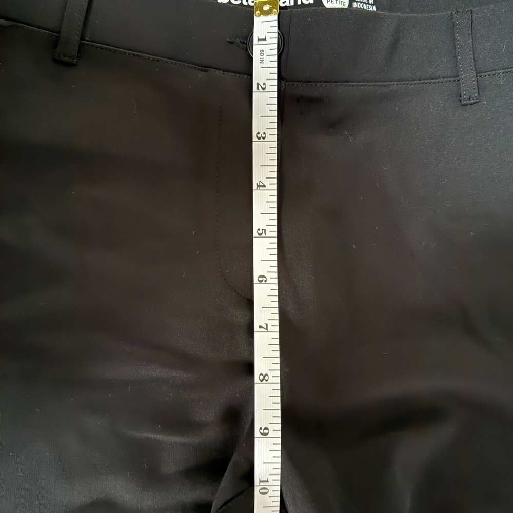 Betabrand Medium Petite Black Flare Women's Pants - Picture 10 of 12